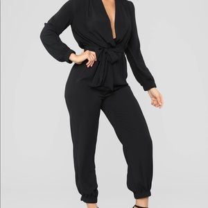 Top Wrap Jumpsuit
